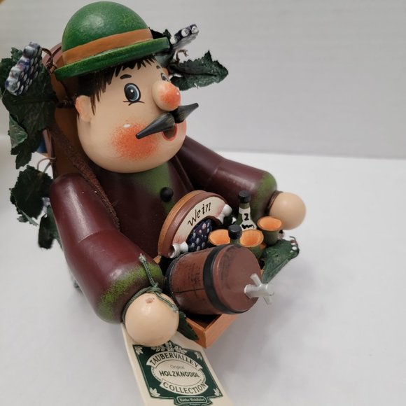 holz knoddl by Kathe Wohlfahrt Roving German Wine Merchant Only Top Decorate - Picture 9 of 16